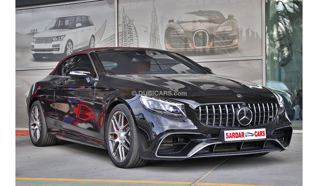 مرسيدس بنز S 63 AMG Convertible 2018