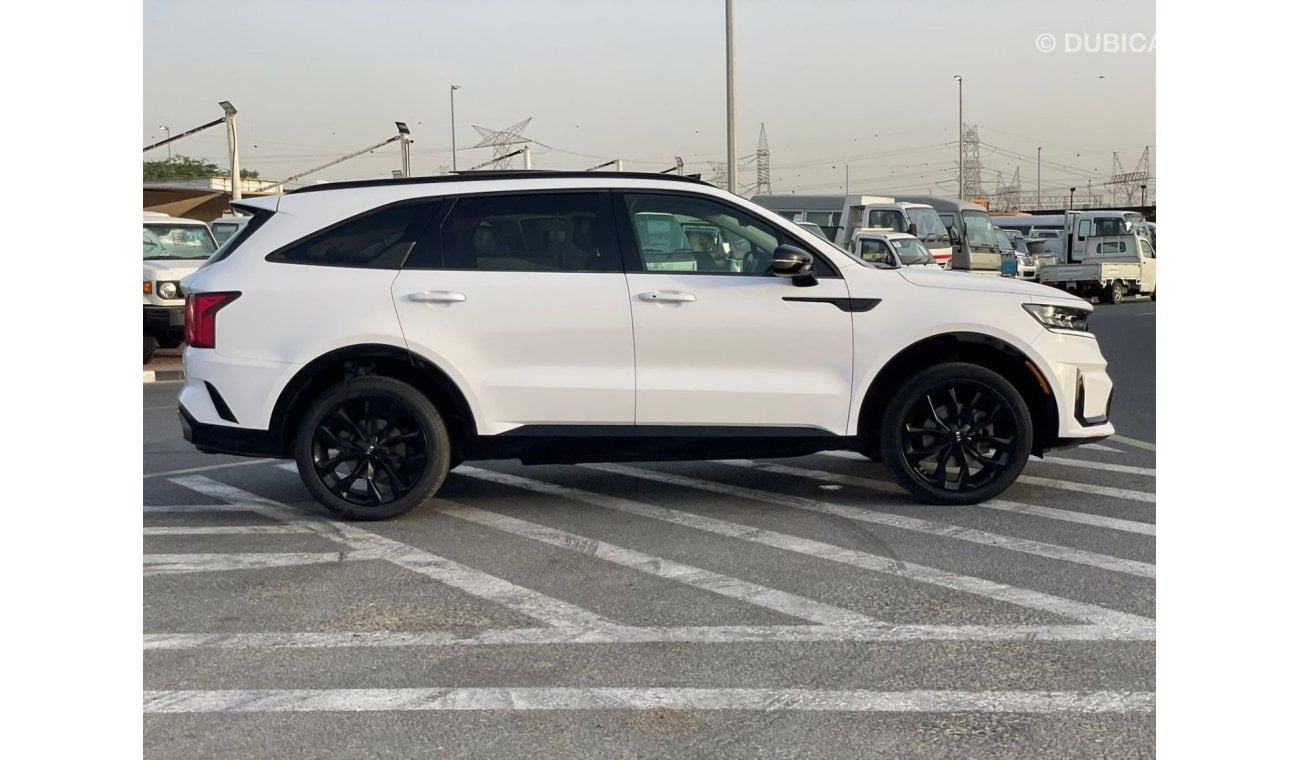 كيا سورينتو 2021 Kia Sorento SX 2.5L V4 Turbo - 4x4 AWD - Full Option Panoramic View - 7 Seater - 37000 Mileage