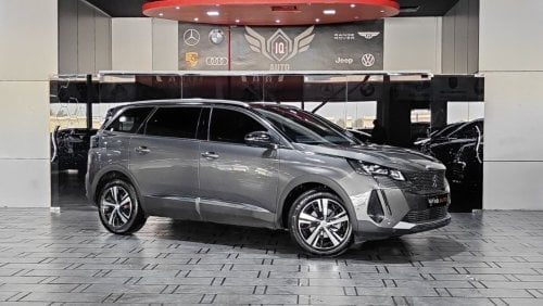 Peugeot 5008 AED 1,900 P.M | 2024 PEUGEOT 5008 GT | AGENCY WARRANTY | SERVICE CONTRACT | 7 SEATS | GCC | 1.6T