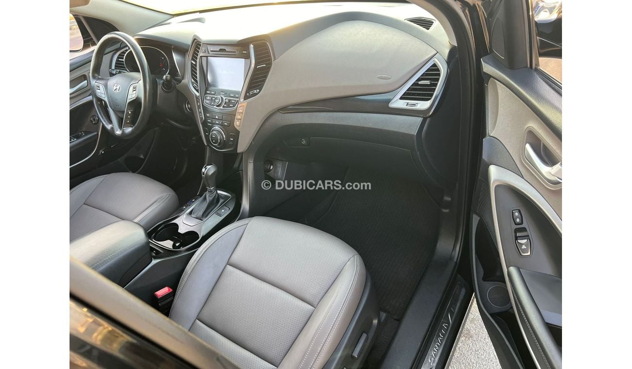 هيونداي سانتا في 2015 HYUNDAI SANTA FE LIMITED PANORAMIC -  FULL OPTION  - 7 SEATER - 4X4 FULL OPTION