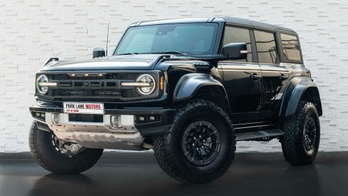 فورد برونكو رابتور AED 5,819 PM • BRONCO RAPTOR 3.0L V6 • LOW KMS • AL TAYER MOTORS FORD WARRANTY AND SERVICE CONTRACT