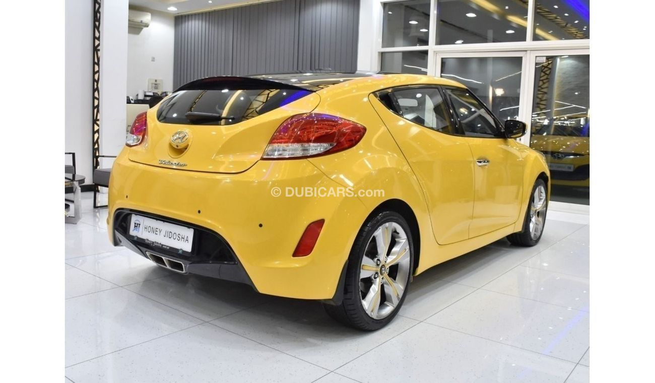 Hyundai Veloster EXCELLENT DEAL for our Hyundai Veloster ( 2015 Model ) in Yellow Color GCC Specs