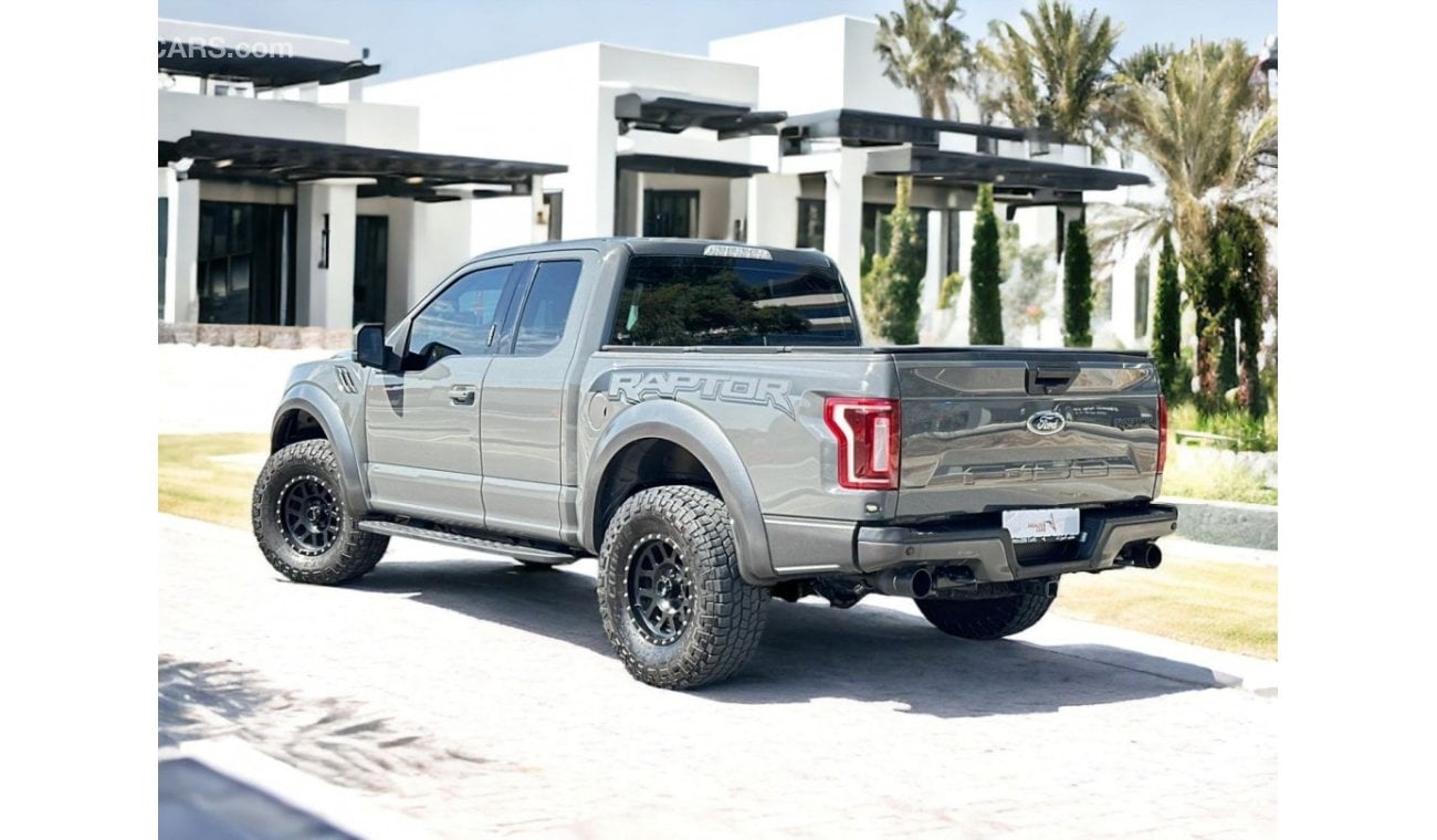 فورد إف-150 رابتور AED 2,060 PM | FORD RAPTOR PICK-UP | 2018 | GCC | WELL MAINTAINED |0% DOWNPAYMENT