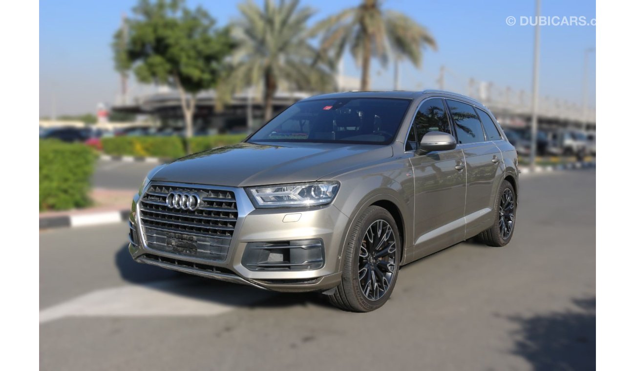 Audi Q7 45 TFSI quattro Luxury AUDI Q7 V6 SLINE QUATTRO 2016 GULF SPACE FULL LOADED