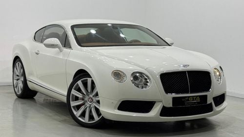 Bentley Continental GT V8 2013 Bentley Continental GT V8, Service History, Low Kms, Excellent Condition, GCC