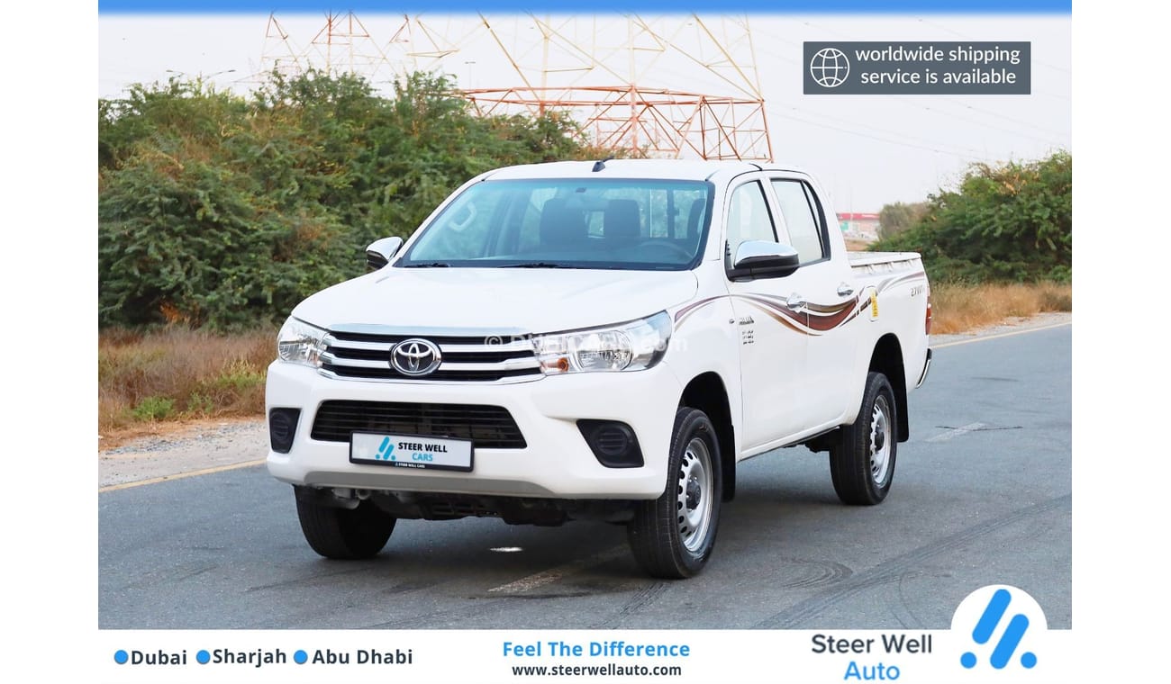 Toyota Hilux GL 2.7L Double Cab Utility 4WD GL 2.7L Double Cab AT Petrol / Well Maintained / Like New Condition /