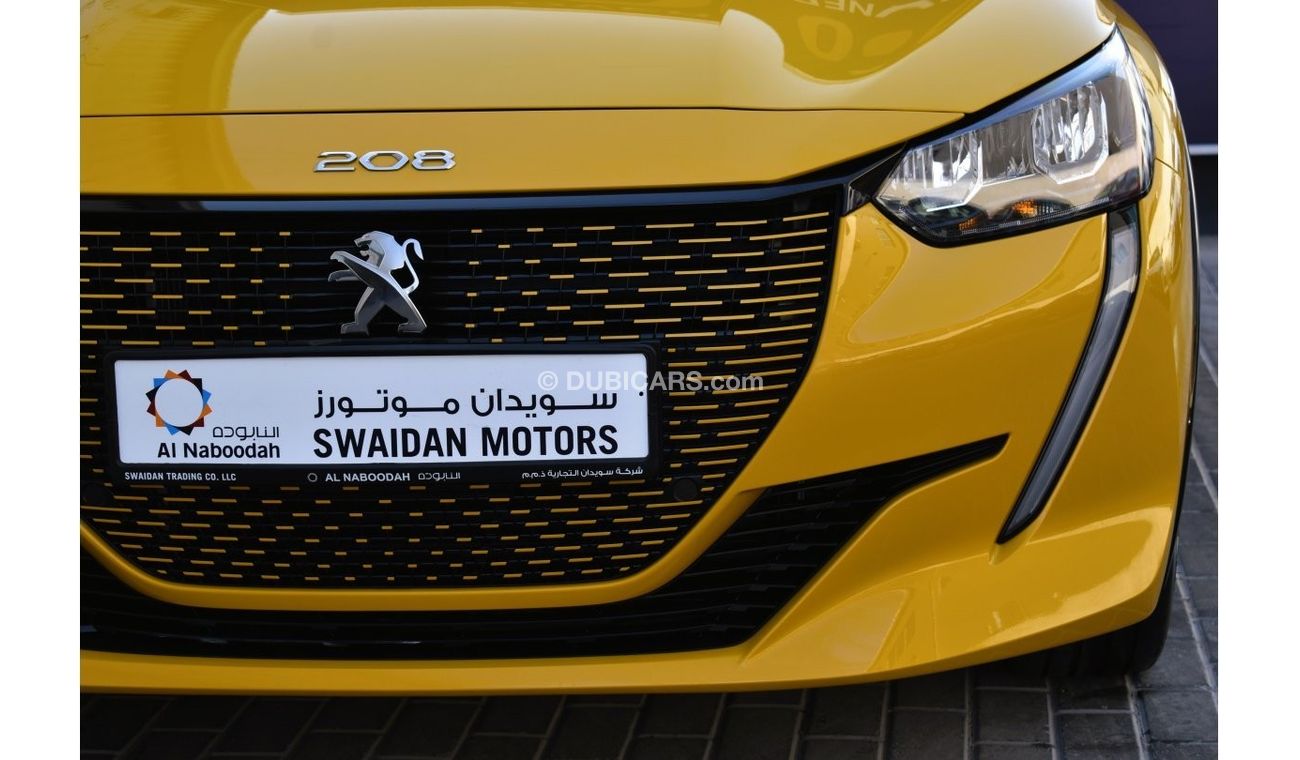 Peugeot 208 AED 1919 PM | e208 Electric GCC AUTHORIZED DEALER WITH MANUFACTURER WARRANTY UP TO 2028 OR 100K KM