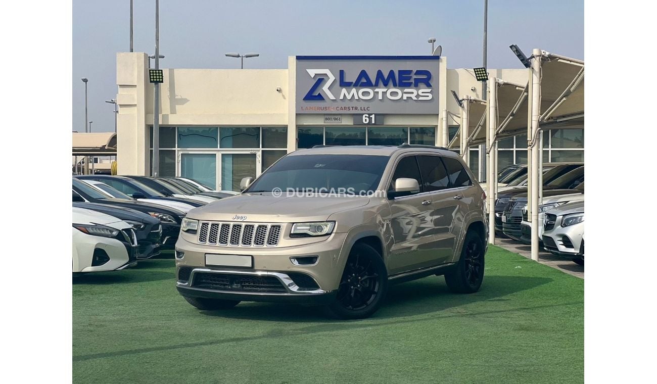 جيب جراند شيروكي Summit 5.7L (350 HP) Jeep grand Cherokee/ 2015 / GCC 5.7 / full option Sumit