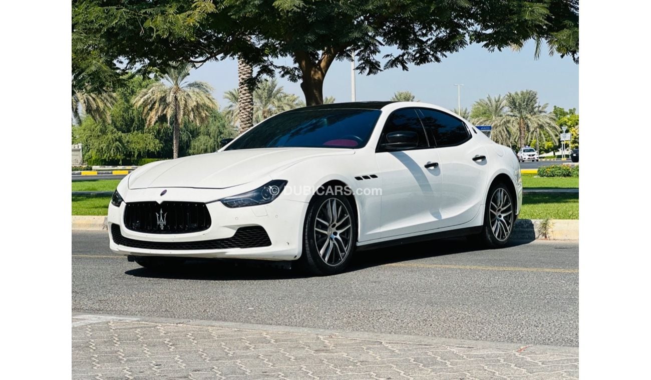 Maserati Ghibli S Q4 3.0L (410 HP) MASERATI GHIBLI S Q4 MODEL 2015 GCC SPACE