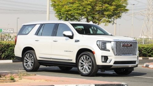 GMC Yukon Denali 4WD + TV 8-Seaters. GCC/ 5years Warranty & Services. Local Registration + 5%