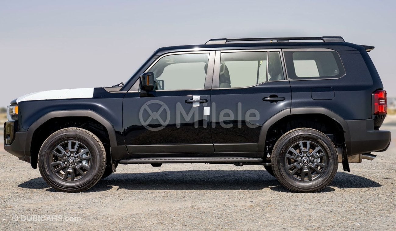 تويوتا برادو 250 TXL 2.8L DIESEL - BLACK: NEW SHAPE, (EXPORT ONLY)