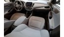 شيفروليه ماليبو Chevrolet Malibu Turbo LS 2021 GCC under Warranty with Flexible Down-Payment.