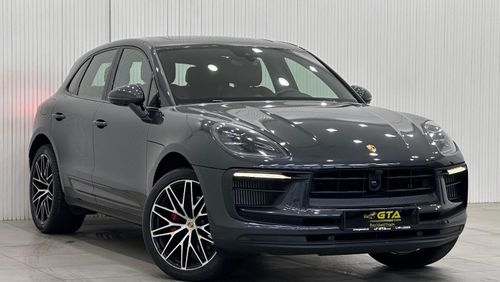 Porsche Macan S 2.9L (375 HP) 2024 Porsche Macan S, 2 Years Porsche warranty, Sport Chrono Package, Low Kms, GCC