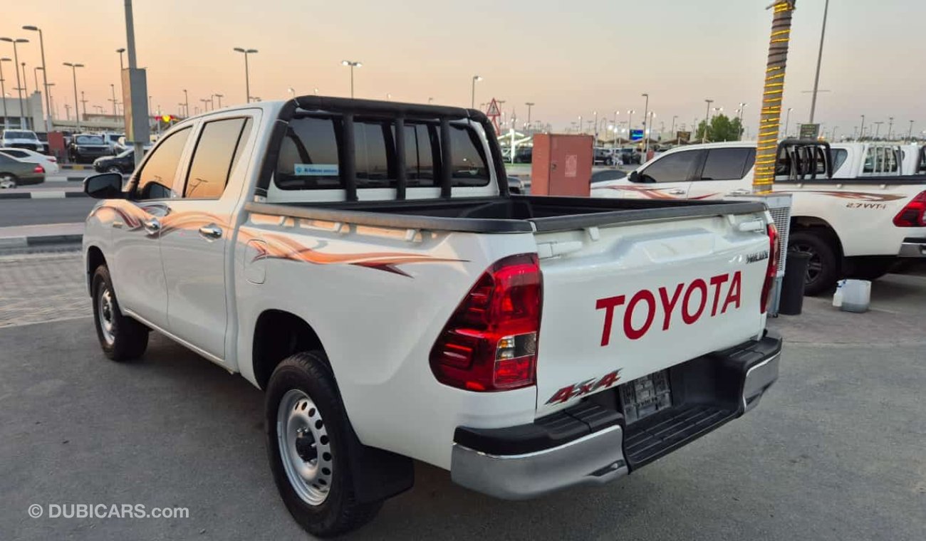 تويوتا هيلوكس 2022 Toyota Hilux S GLX (AN120), 4dr Double Cab Utility, 2.4L 4cyl Diesel, Manual, Four Wheel Drive.