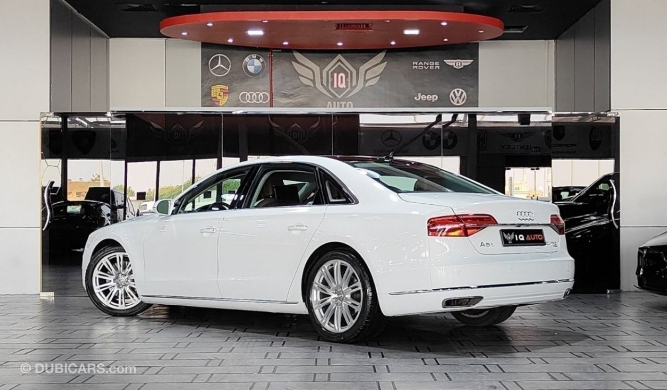 Audi A8 L 50 TFSI quattro AED 2,300 P.M | 2016 AUDI A8 L | FREE AUDI SERVICE CONTRACT | GCC | FULL VIP |