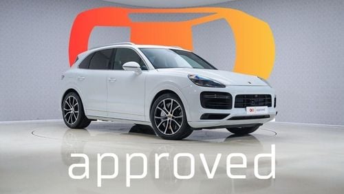 Porsche Cayenne Turbo 4.0L (550 HP) Turbo - AED 6,549 P/M - 2 Years Warranty