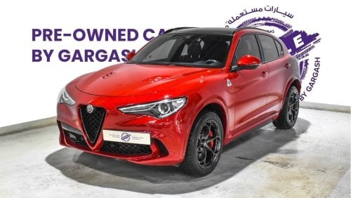 ألفا روميو ستيلفيو كوادريفوجليو | 2020 | Warranty & Service | Service History | Low Mileage