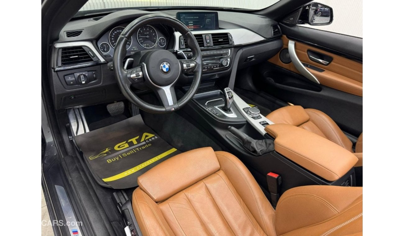 بي أم دبليو 440i M سبورت 2017 BMW 440i M-Sport Convertible, Warranty, Full Service History, GCC