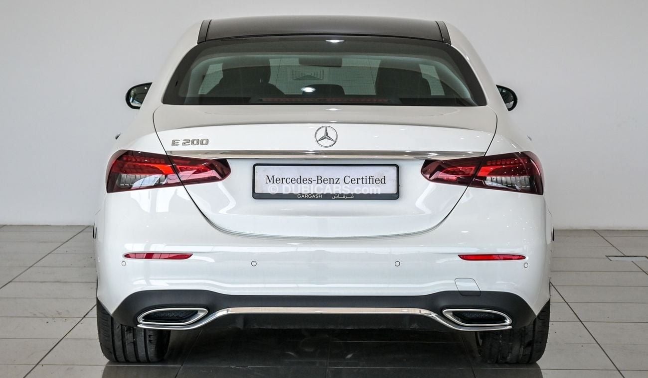 مرسيدس بنز E200 Saloon / Reference: VSB 33501 Certified Pre-Owned with up to 5 Years Service Package* and 5 Years Wa