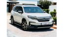 هوندا بايلوت AED 1,420 PM | HONDA PILOT TOURING | 3.5L V6 4WD | ORIGNAL PAINT | 0% DP | FSH | FIRST OWNER