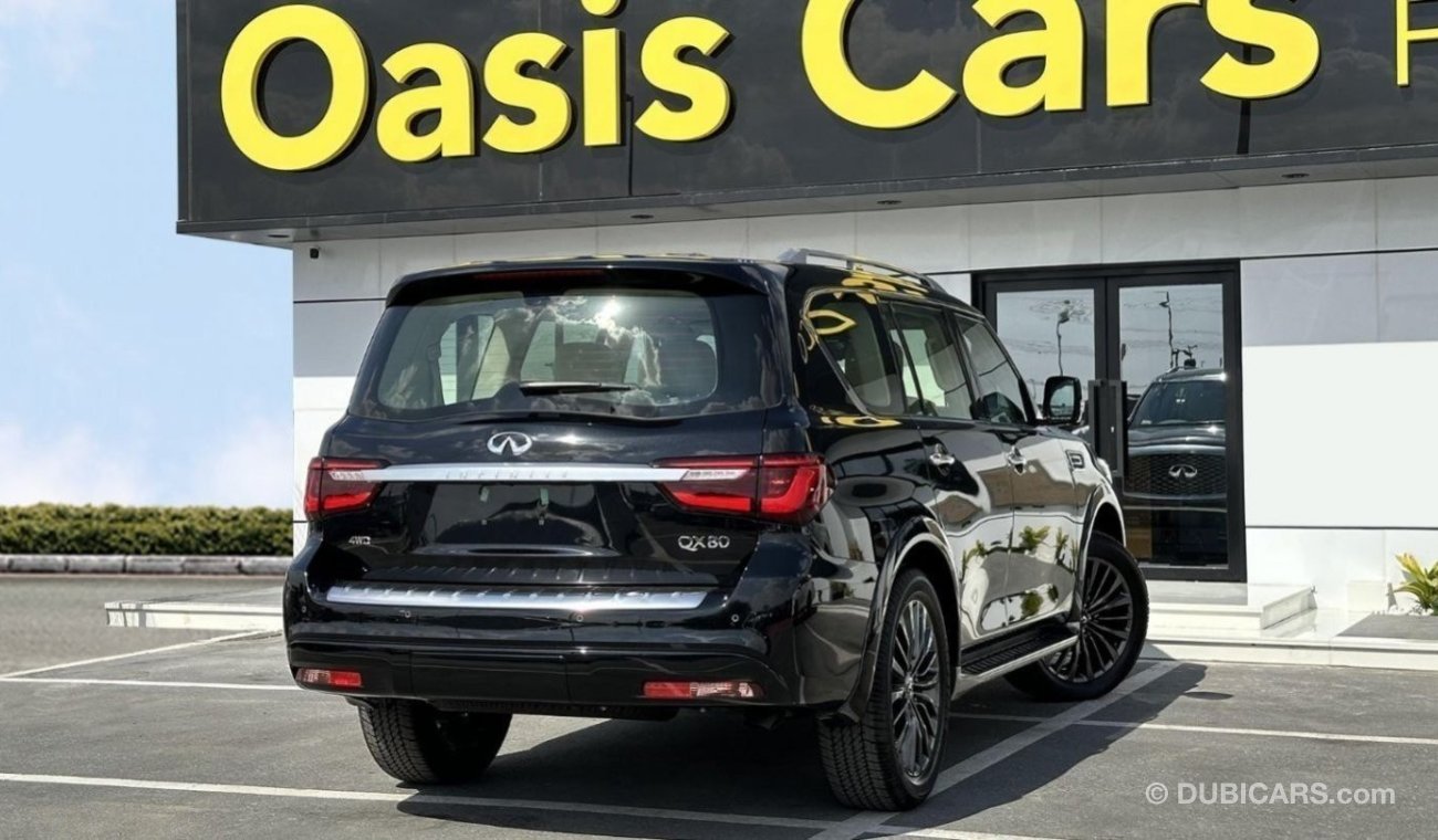 Infiniti QX80 ((Lowest Price)) Sensory ProActive GCC Specs For Export Only