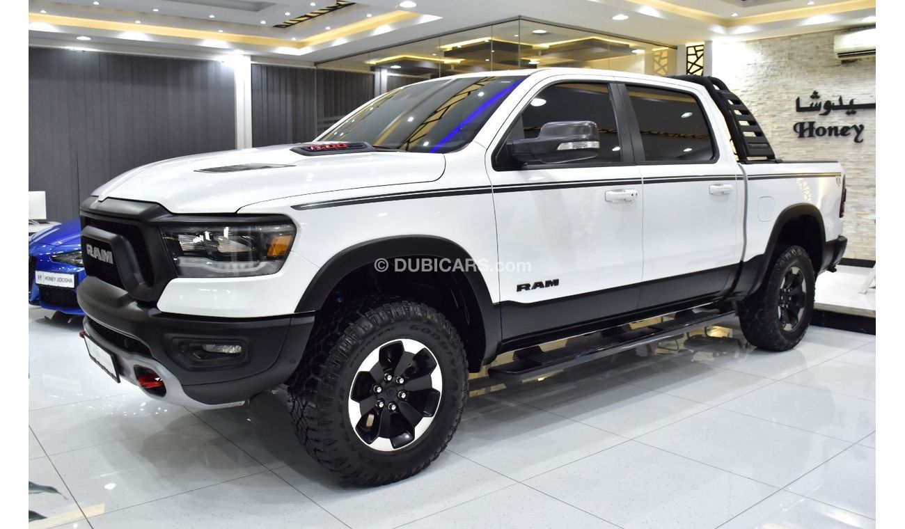 RAM 1500 EXCELLENT DEAL for our Dodge Ram Rebel 4x4 5.7L ( 2021 Model ) in White Color GCC Specs