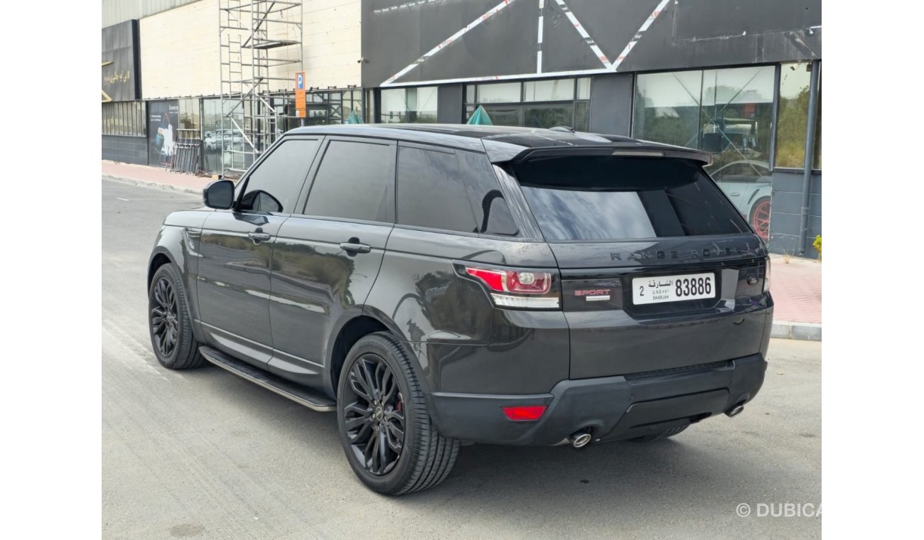 لاند روفر رانج روفر سبورت أوتوبايوجرافي 2016 - Supercharged V8 Autobiography - Diesel - GCC - First Owner - Original Paint and accident free