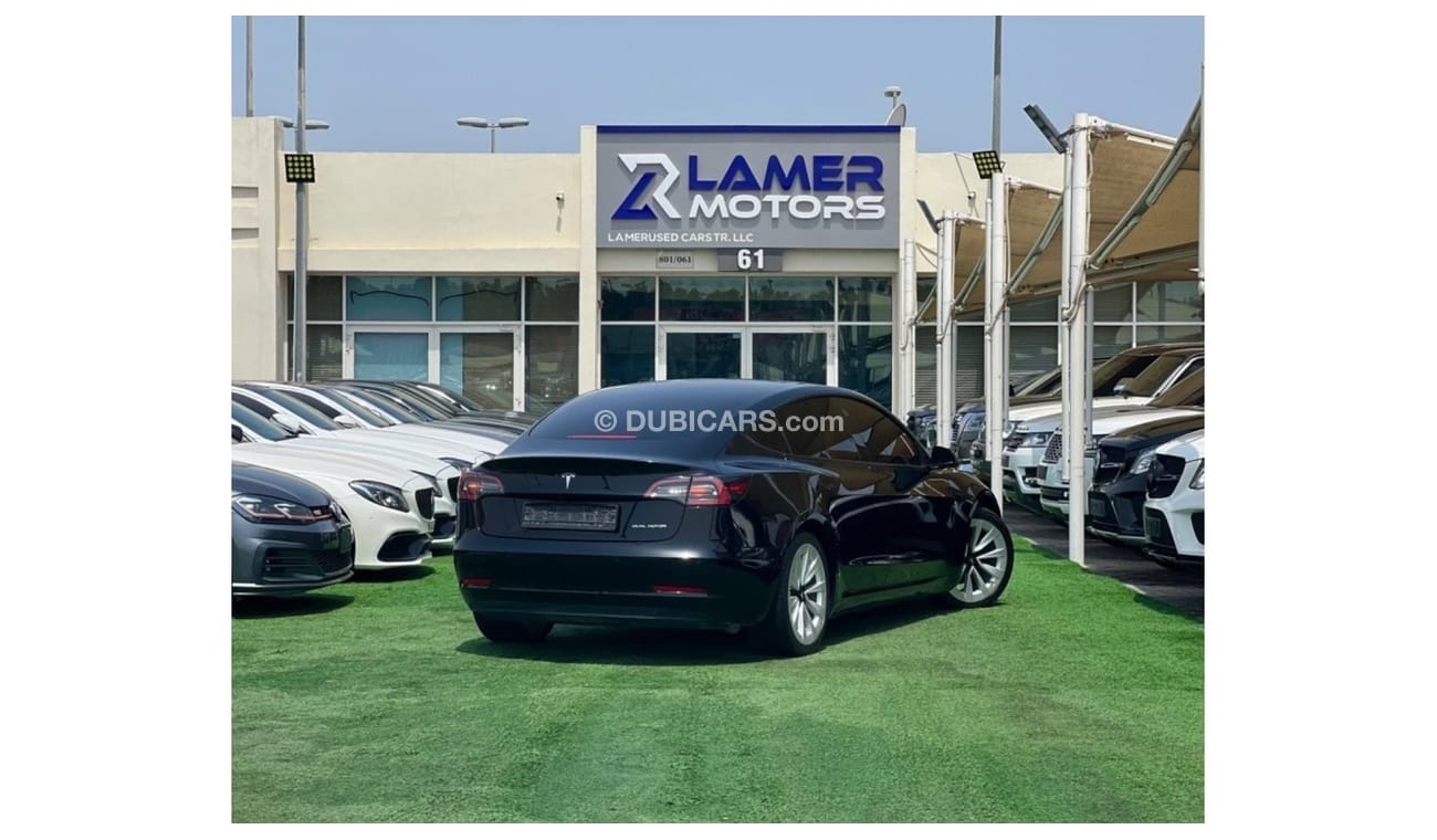 تسلا موديل 3 1600 Monthly payments / Tesal Model 3 / Long Range 2021 / full option / low mileage