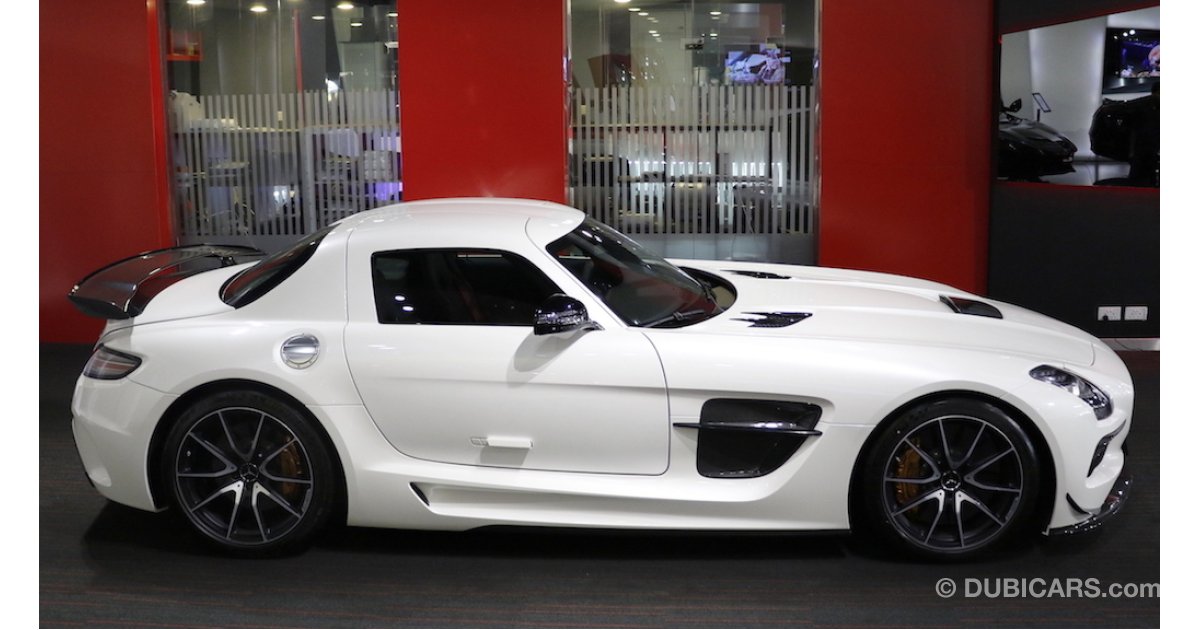 dubai sale package Mercedes Series AMG sale. Black Benz 2014 SLS for White,