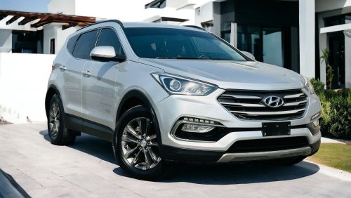 Hyundai Santa Fe GL AED 700 PM | HYUNDAI SANTA FE  2.4L | 2018 | GCC | 0% DP | WELL MAINTAINED