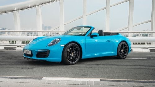 Porsche 911 Porsche Carrera 911 Blue Cabriolet