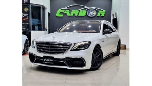 Mercedes-Benz S 63 AMG Std SUMMER PROMOTION MERCEDES S63 AMG 4MATIC+ GCC IN BEAUTIFUL SHAPE ONLY 40K KM FOR 295K AED