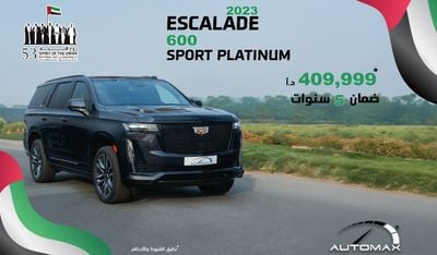 Cadillac Escalade 600 SUV Sport Platinum V8 6.2L , 2023 , 0Km , With 5 Years or 200K Km Warranty