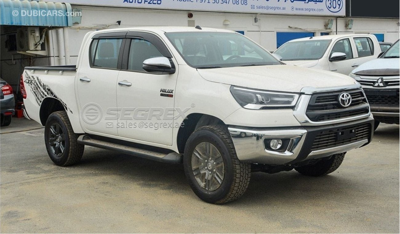 Toyota Hilux DC DIESEL 2.4L 4x4 HI 6AT A Steel wide, CAM, FAC,Cool Bx,CRC,B-LINER, DIFF,FOG,