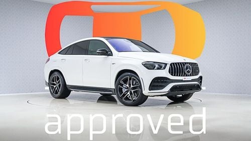 Mercedes-Benz GLE 53 AMG Coupe - AED 7,259 P/M - 2 Years Warranty