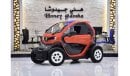 Renault Twizy EXCELLENT DEAL for our Renault Twizy ( 2019 Model ) in Orange Color Korean Specs