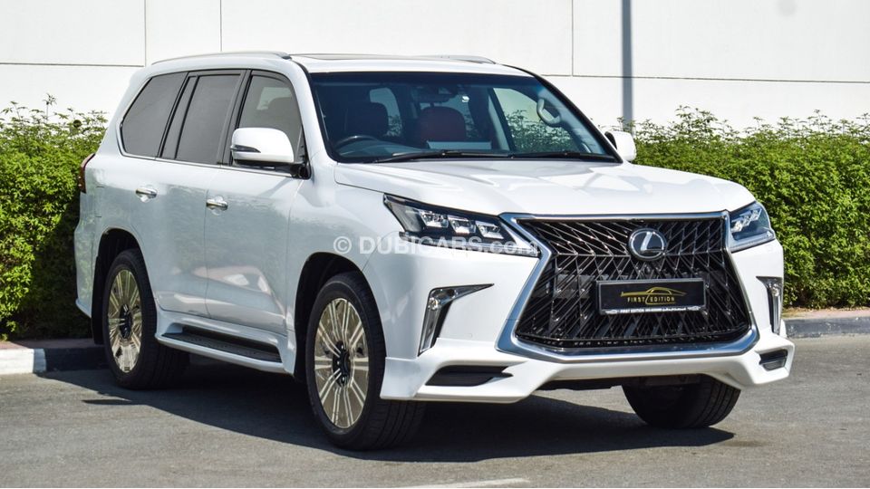 Lexus LX 570 Right Hand Super Sport for sale: AED 450,000. White, 2020