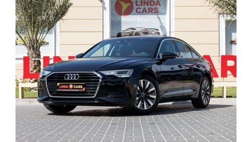 أودي A6 40 TFSI 2.0L Audi A6 40TFSI 2022 GCC under Warranty with Flexible Down-Payment.