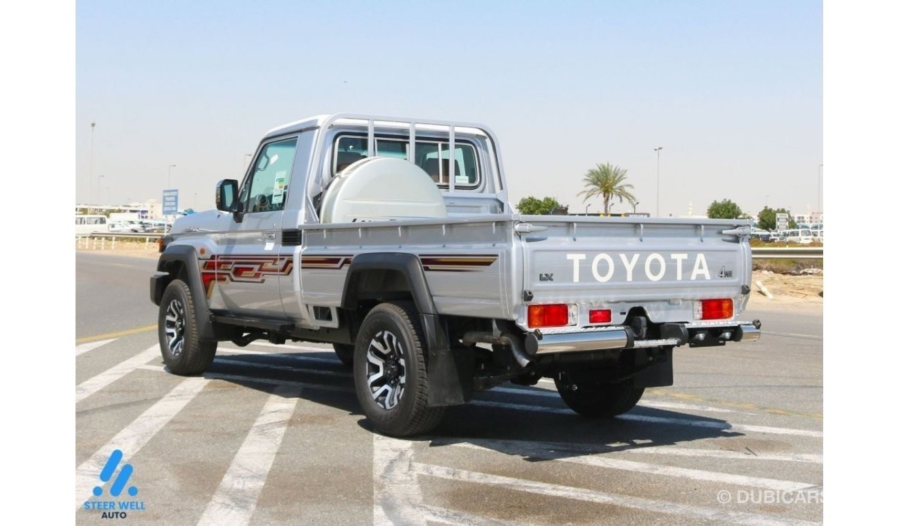 تويوتا لاند كروزر بيك آب 2024 79 LX 2.8L Single Cabin 4WD Automatic Diesel - Book Now!