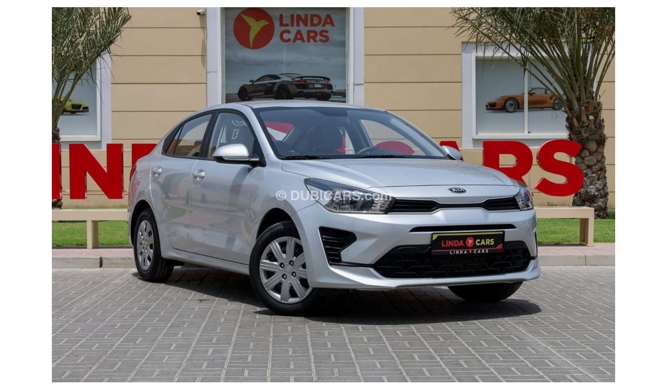 كيا ريو Kia Rio 2021 GCC under Agency Warranty with Flexible Down-Payment.