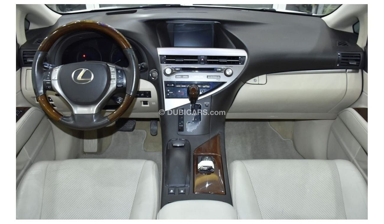 لكزس RX 350 EXCELLENT DEAL for our Lexus RX350 ( 2014 Model ) in White Color GCC Specs