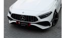 Mercedes-Benz A 35 AMG 35 AMG | 4,426 P.M  | 0% Downpayment | Stunning Car