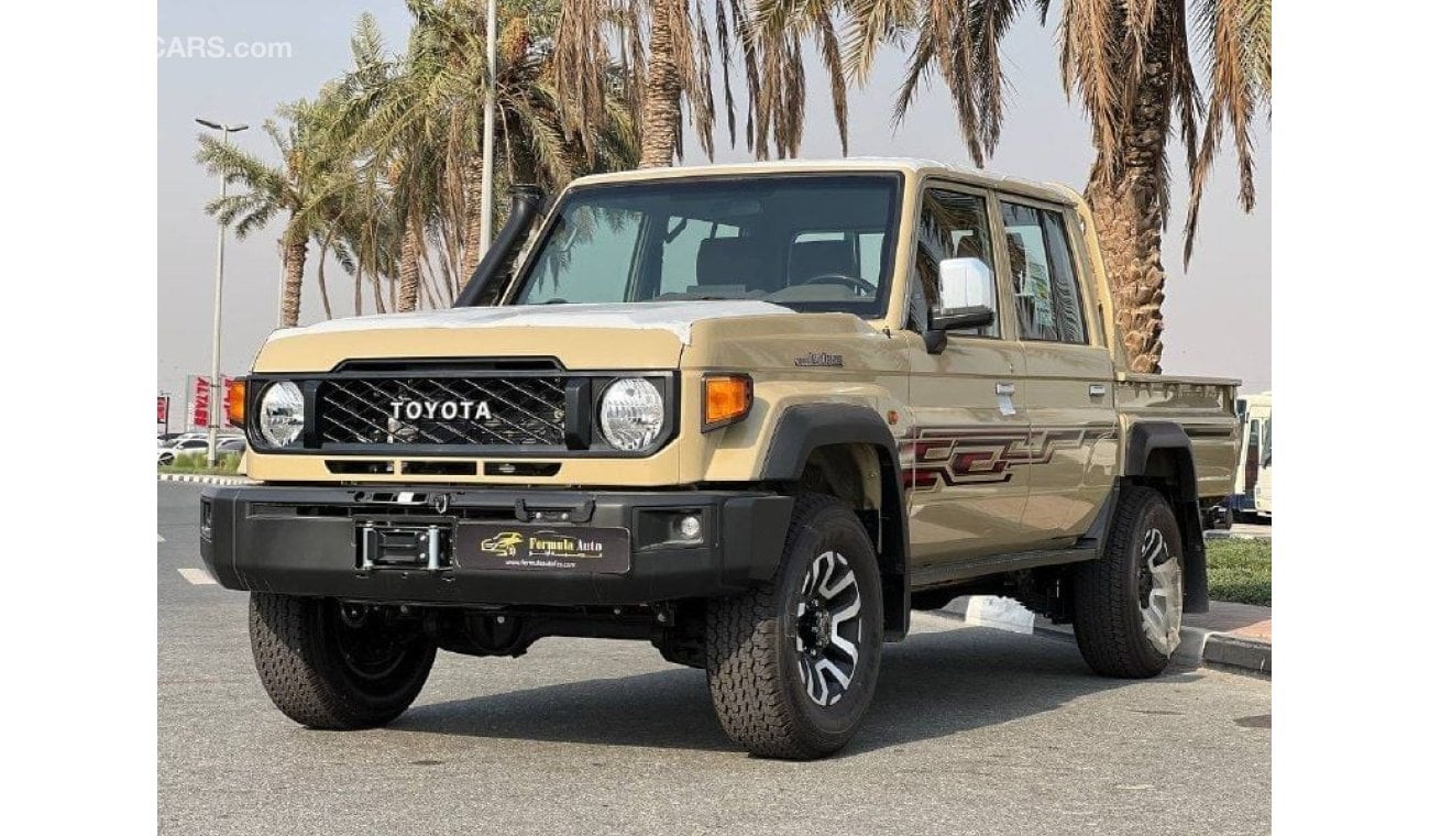 تويوتا لاند كروزر بيك آب LC79 D/C 4.0L PTR A/T // 2024 // FULL OPTION WITH COOLBOX , LEATHER SEATS // SPECIAL OFFER // BY FOR