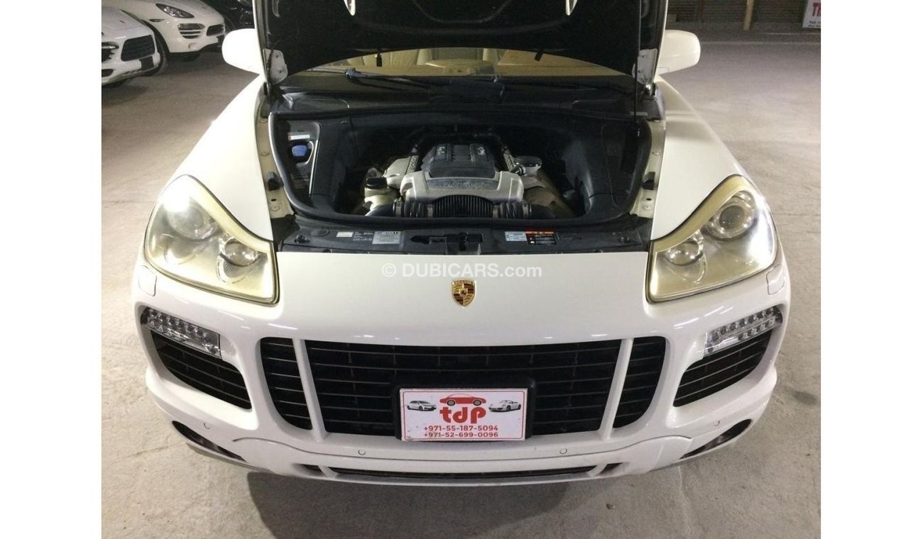 بورش كايان PORSCHE CAYENNE TURBO 4.8L 2008, TECHART KIT, WOOD INTERIOR PACKAGE AND MORE..