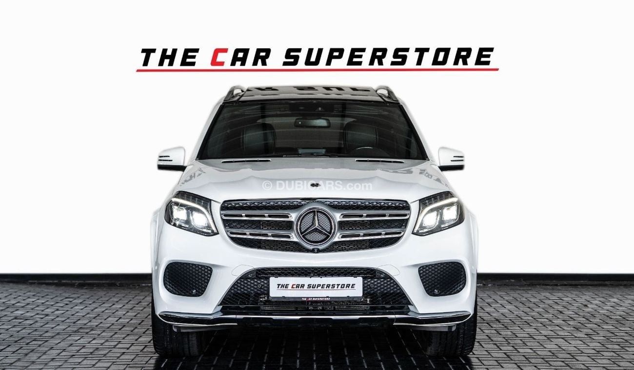 Mercedes-Benz GLS 500 Std 4.7L 2018-MERCEDES BENZ GLS 500 AMG 7 SEATER 4MATIC-GCC-FULL SERVICE HISTORY-WARRANTY AVAILABLE