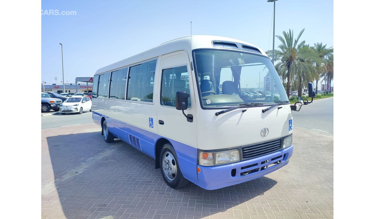 Toyota Coaster HZB50-0109409 || TOYOTA	COASTER (BUS)	2000	WHITE	4100	DEISEL	199508	RHD	MANUAL || only for export