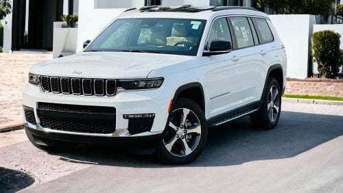 Jeep Grand Cherokee AED 3,280 PM | JEEP GRAND CHEROKEE L LIMITED PLUS 4X4 | GCC | 0% DP | UNDER WARRANTY