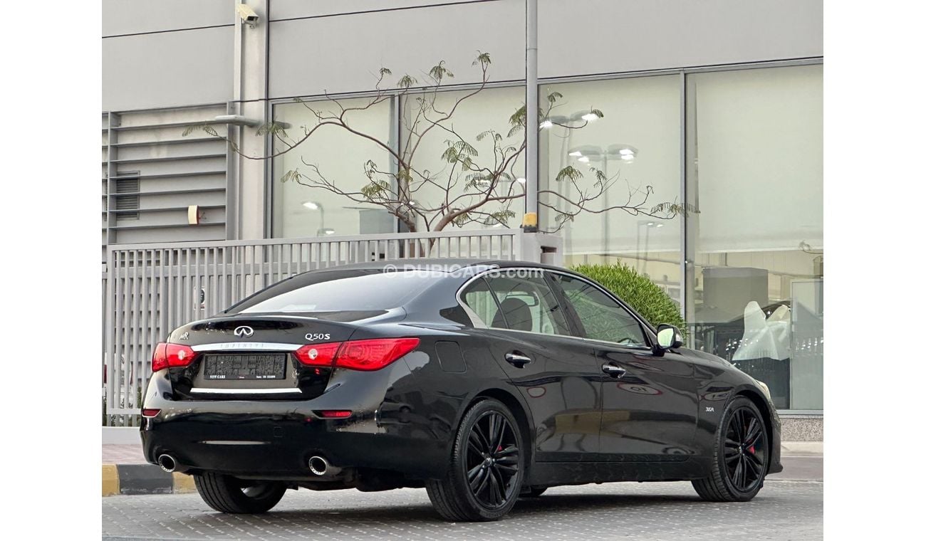 Infiniti Q50 3.0T Sport Black Edition INFINITI Q50 2017 GCC V6t ACCIDENT FREE // PEREFCT CONDITION // FULL OPITIO