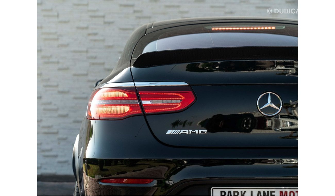 مرسيدس بنز GLC 63 AMG AED 3,145 PM • GLC 63S AMG COUPE • 4.0L BI-TURBO V8 – 503 HP • CARBON PACK • PRISTINE CONDITION