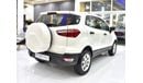 فورد ايكو سبورت EXCELLENT DEAL for our Ford Ecosport 1.5L ( 2021 Model ) in White Color GCC Specs